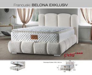 Francuski ležaj Belona exklusiv